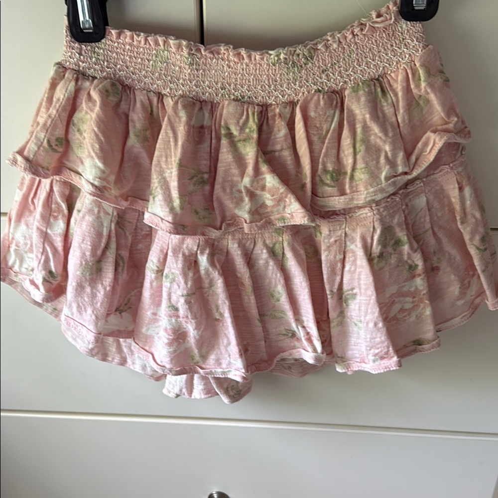 LoveShackFancy cotton skirt Petite